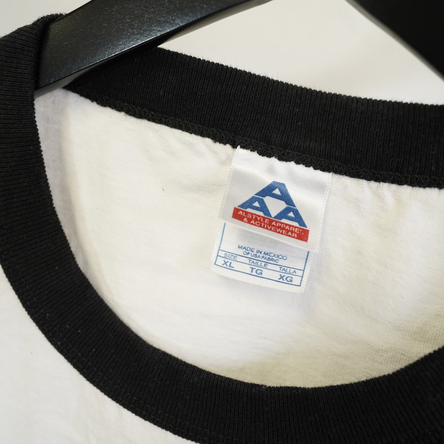 (XL) Vintage Houston Astros Y2K World Series Ringer T-Shirt Men's XL 2000s White