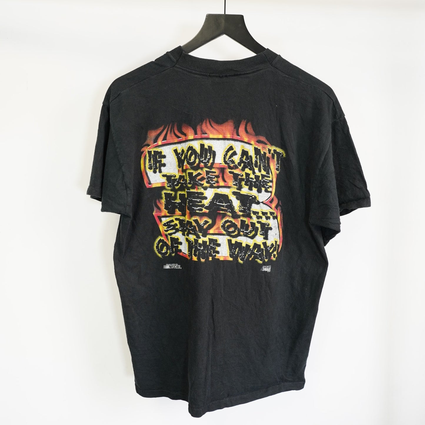 (L) Vintage Dale Earnhardt Sr. Nascar T-Shirt Men's L Competitors View Black Racing