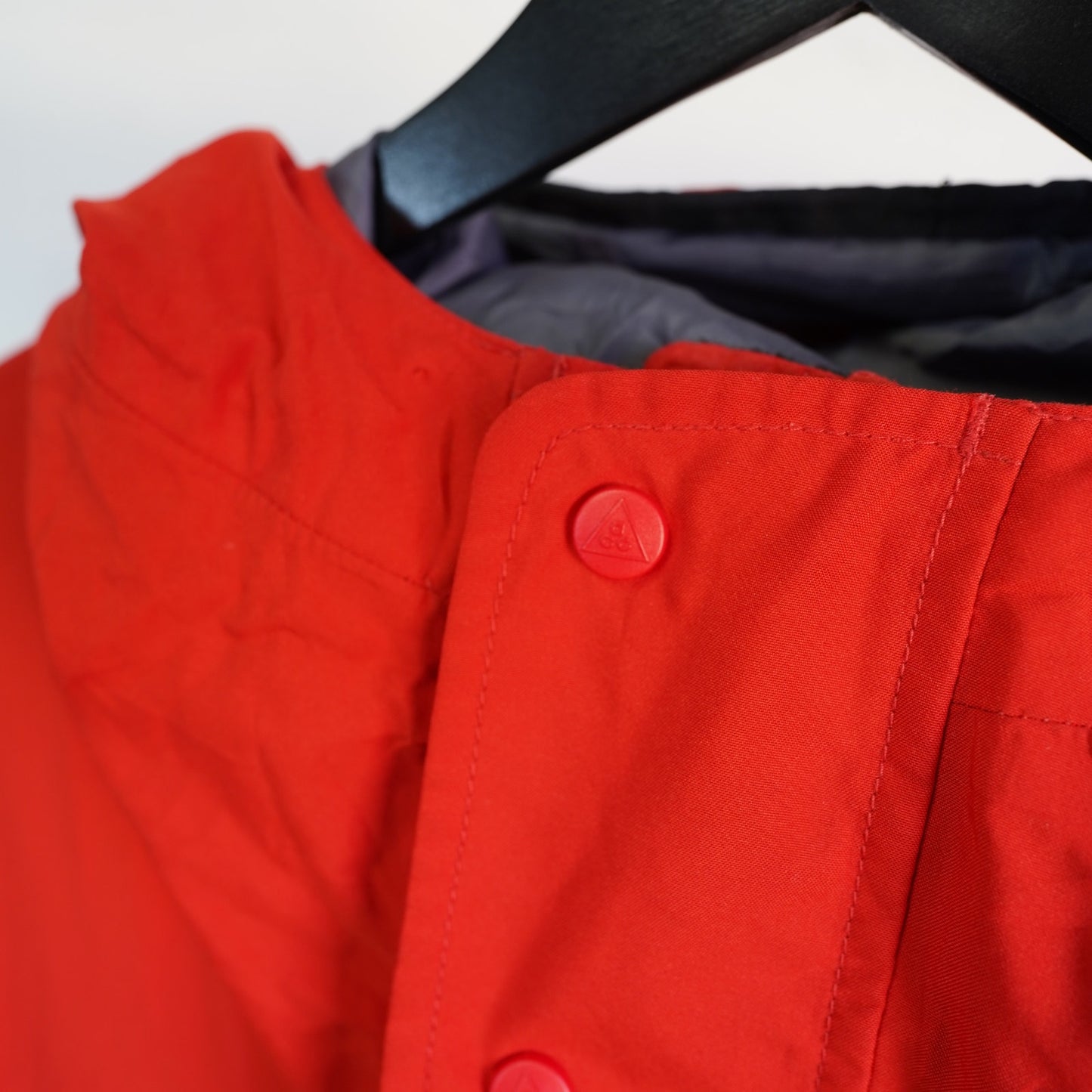 (L) Vintage 90s Nike Acg Storm-Fit Mountain Parka Jacket Men's L Red Orange Tech