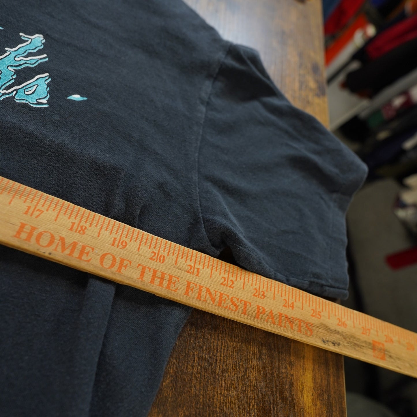 (L) Vintage Mighty Ducks Nutmeg Mills 90s Hockey T-Shirt Men's L Black Single Stitch