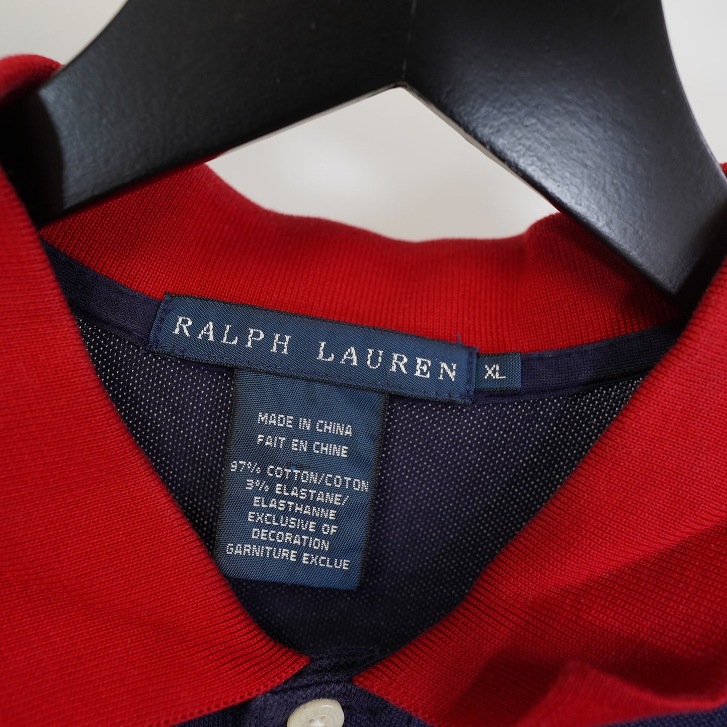 (Girls XL) Vtg Polo Ralph Lauren Big Pony Girls XL Tennis Dress Blue Colorblock Preppy Glam