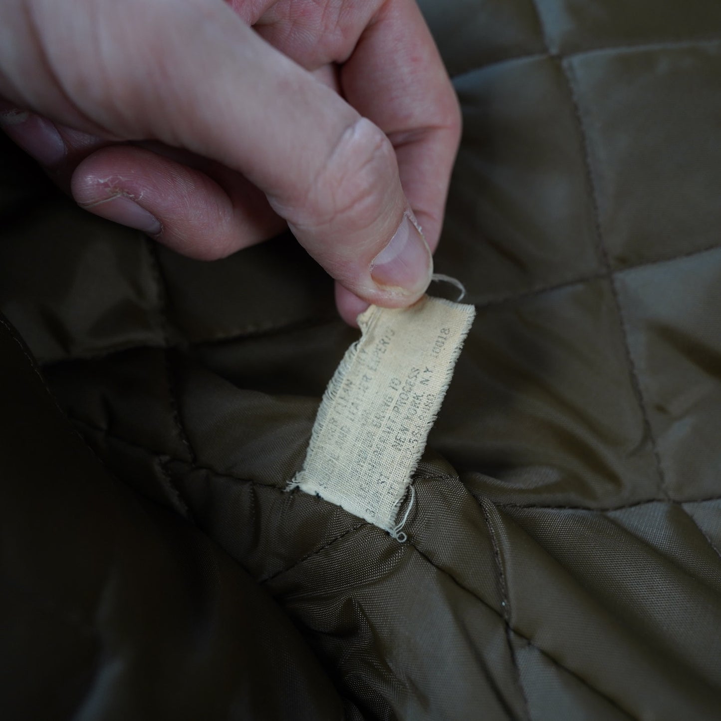 (M) Sz. 38 True Vintage Schott Leather A2 Flight Bomber Jacket Men's Size 38 M NYC Brown