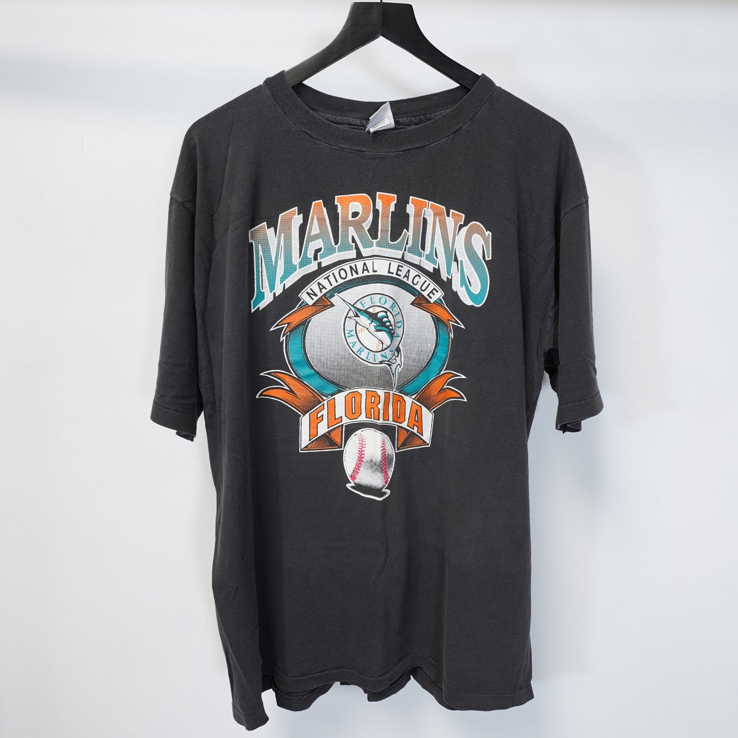 (XL) Vintage Florida Marlins Single Stitch T-Shirt MLB