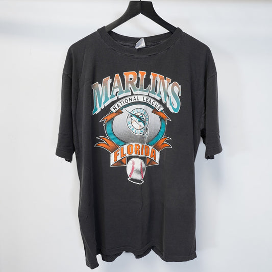 (XL) Vintage Florida Marlins Single Stitch T-Shirt MLB