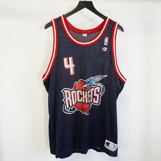 (XL) Vintage Houston Rockets Charles Barkley Champion Basketball Jersey Men's XL 48