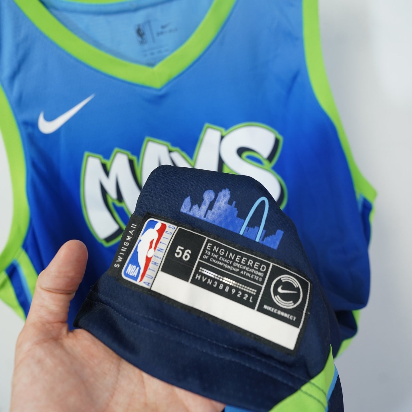 (XXL) Nike Dallas Mavericks Luka Doncic 2019/20 City Edition Swingman Jersey Men's XXL