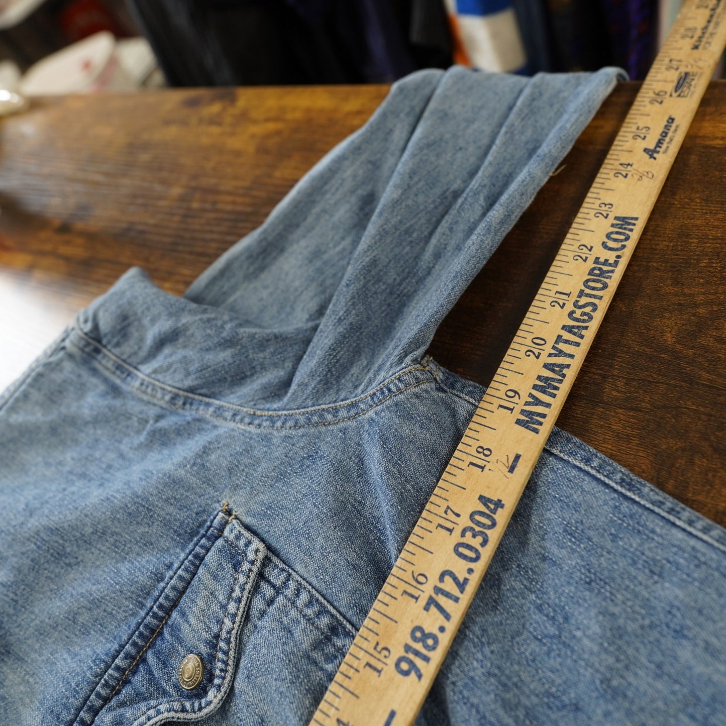 (Women's L) Vintage American Eagle Outfitters 90s Blue Denim Jacket Women's L Y2K Full Zip