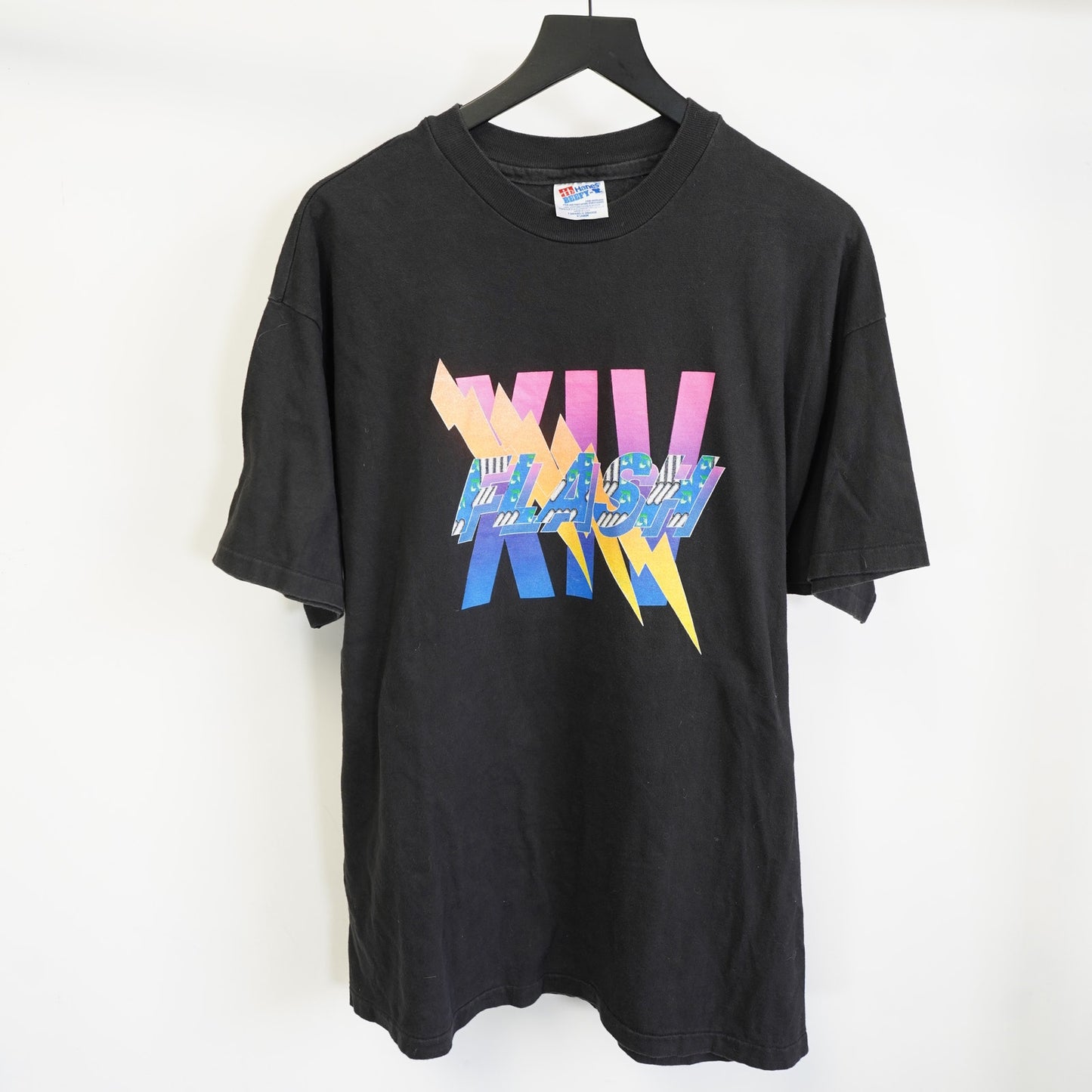 (XL) Vintage Flash Drive 90s Computer Technology Microchip T-Shirt Men's XL Black