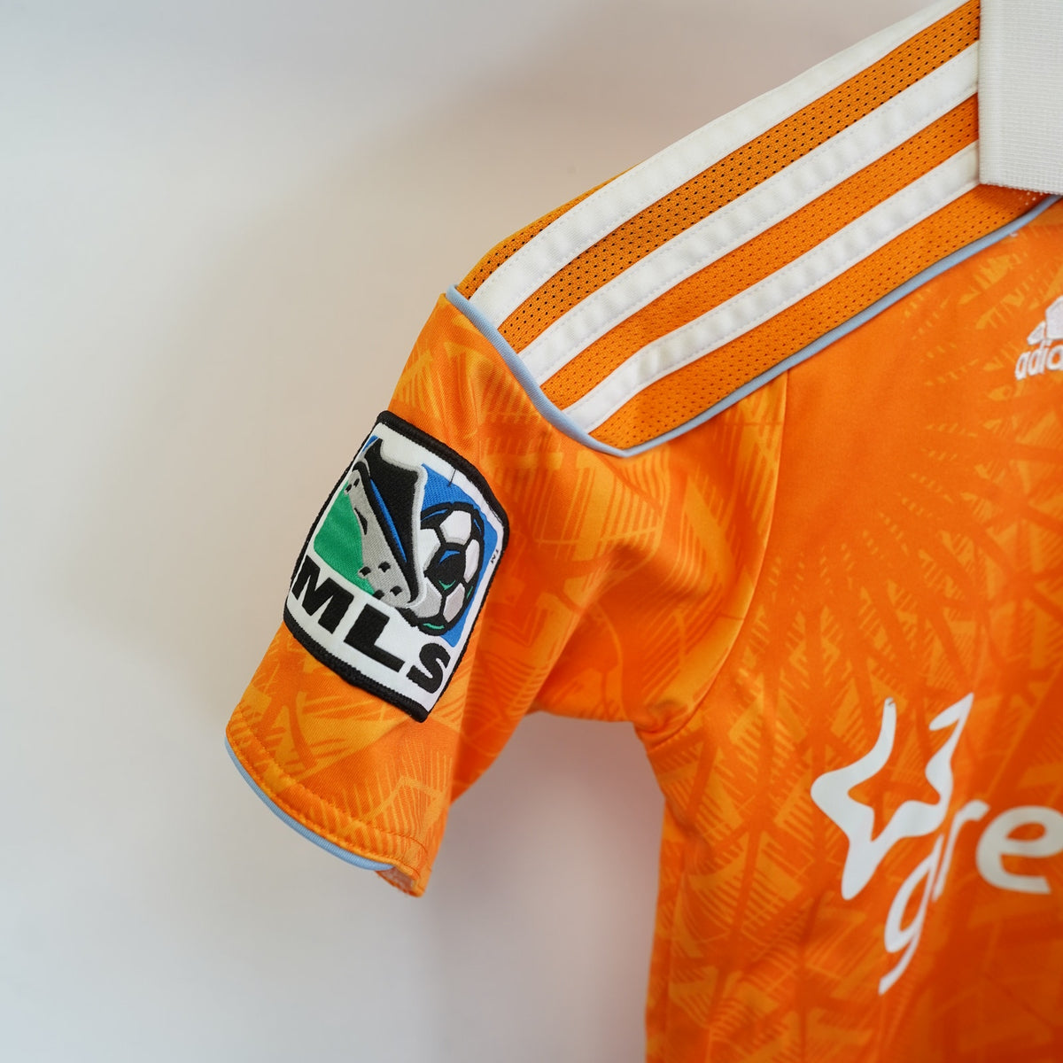 (Boys S) Adidas Houston Dynamo 2011–2012 Home Soccer Jersey Boys Youth S 9-10 Orange