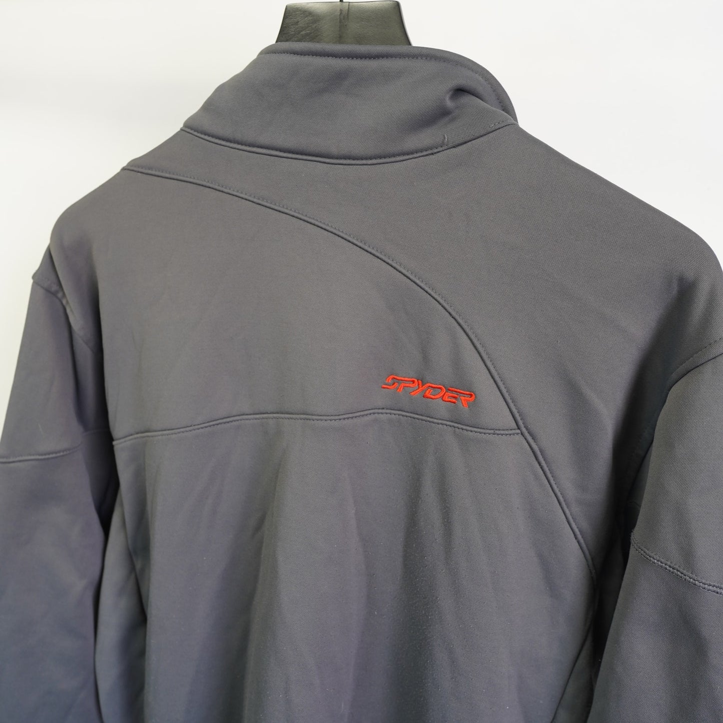 (XL) Spyder Outlaw Full-Zip Fleece Jacket Men's XL Gray Performance Ski