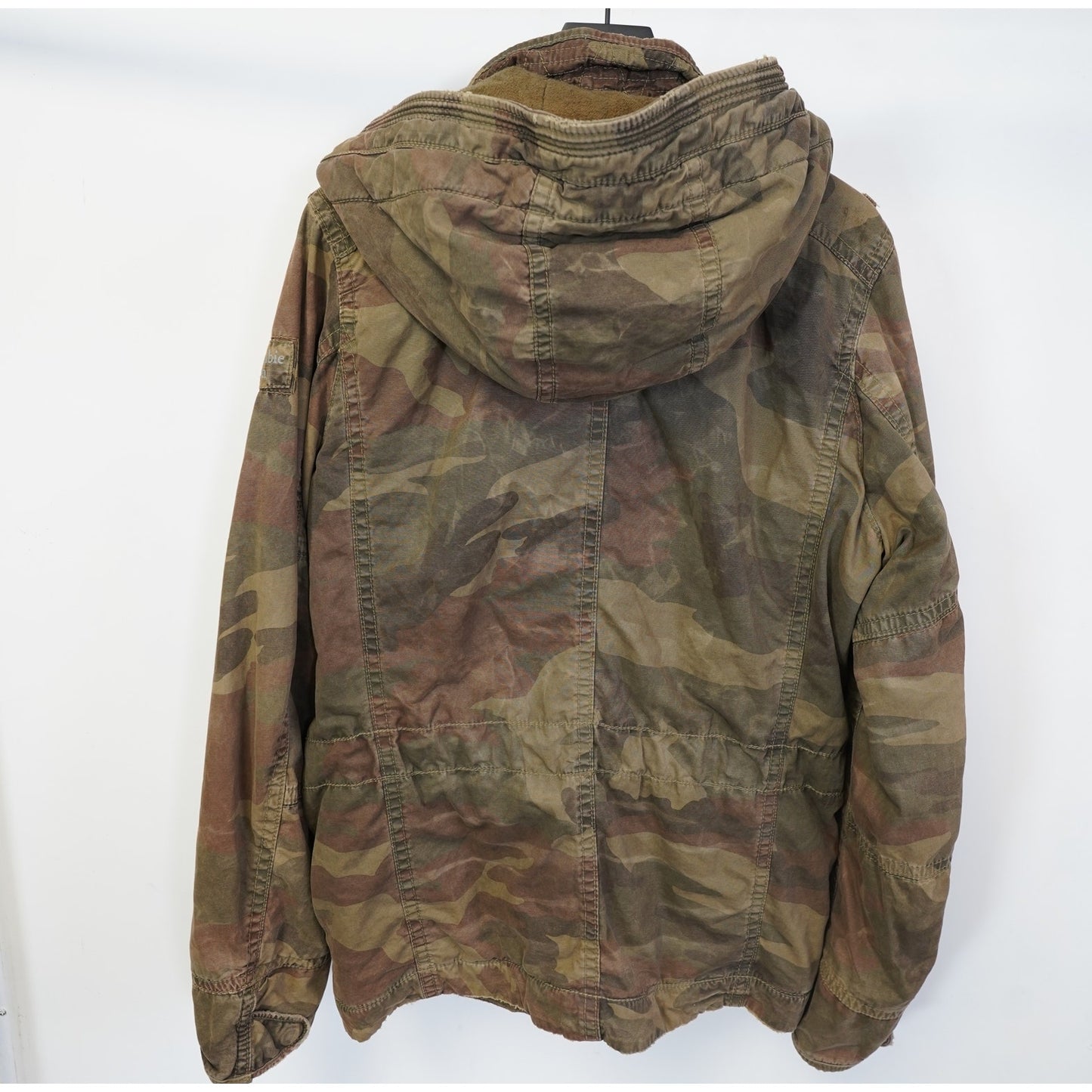 (XL) Vintage Abercrombie & Fitch Redfield Camo Military Jacket Men's XL Utility