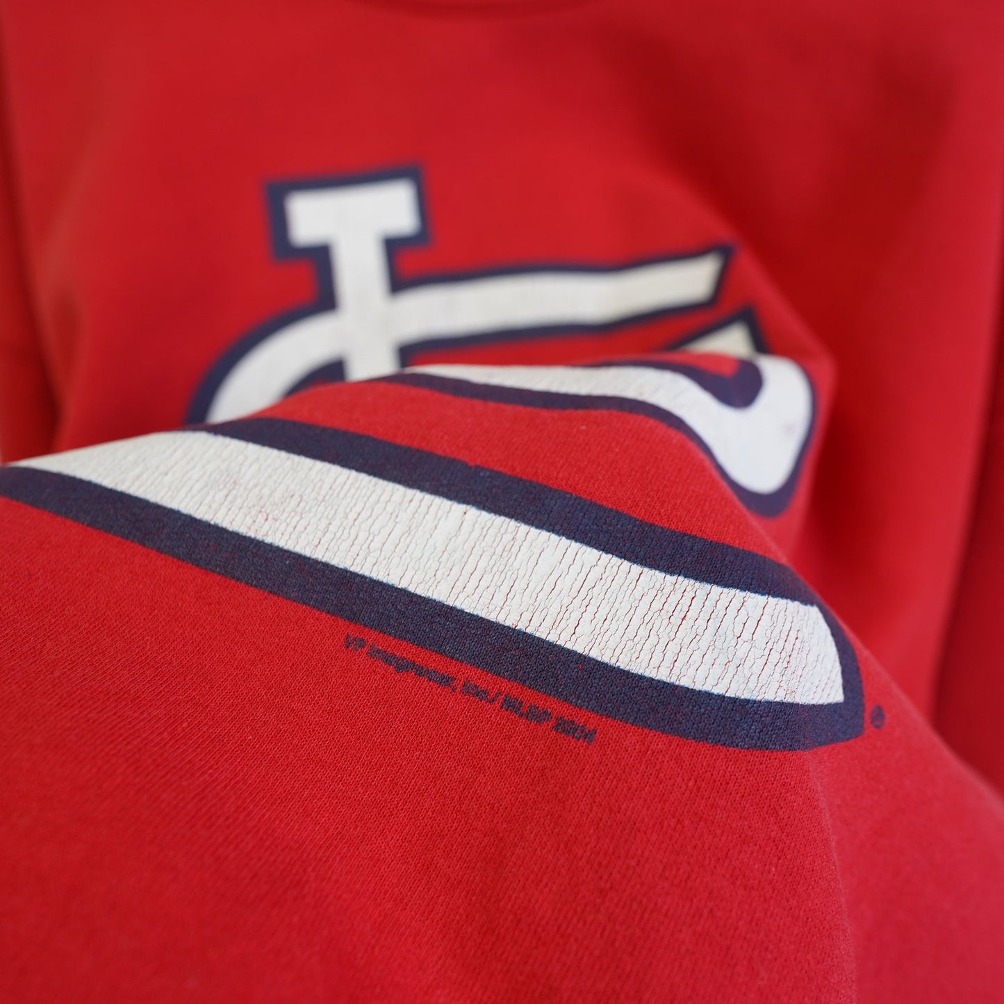 (XL) Vintage St. Louis Cardinals Y2K Sweatshirt Men's XL Red Big Logo MLB 2000s Retro