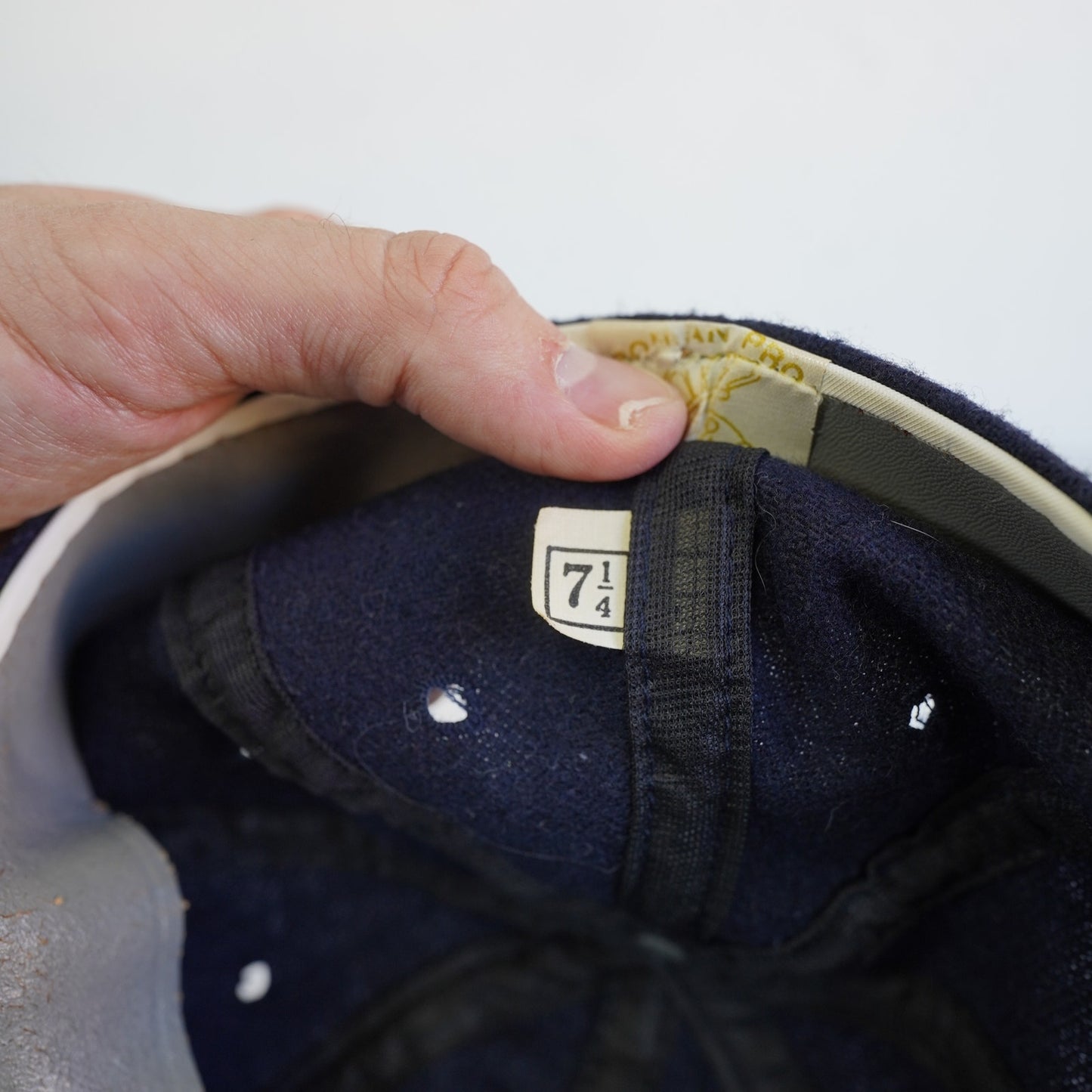 Vintage New York Yankees Baseball Hat Roman Pro Cooperstown Collection 7 1/4