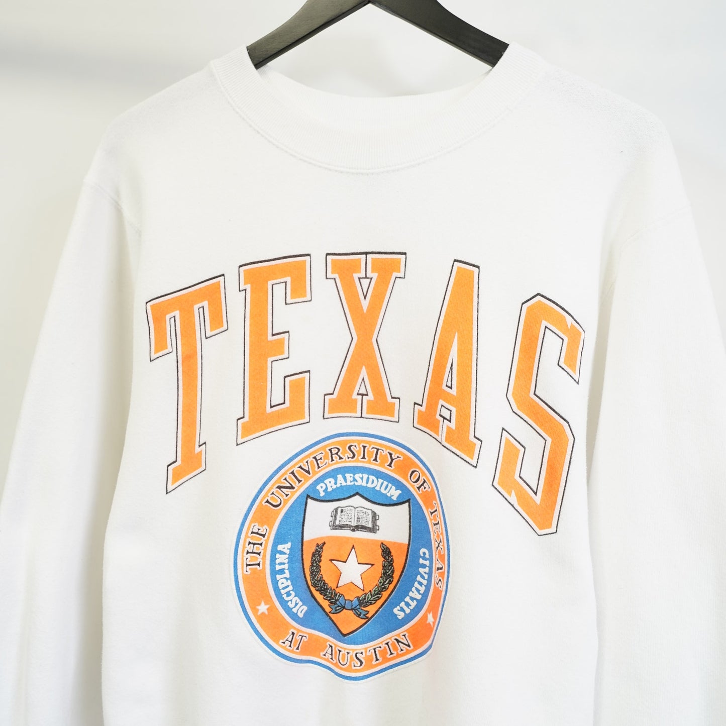 (M) Vintage Texas Longhorns Galt Sand Sweatshirt Men's M White Orange UT 90s Retro