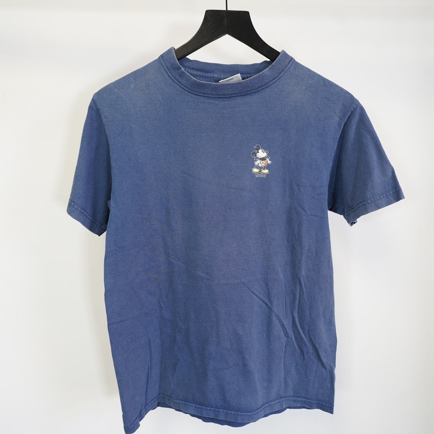 (S) Vintage Mickey Mouse Disney Store T-Shirt Men's S Blue Disneyland