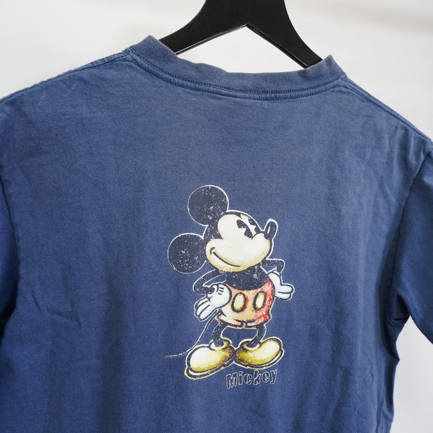 (S) Vintage Mickey Mouse Disney Store T-Shirt Men's S Blue Disneyland