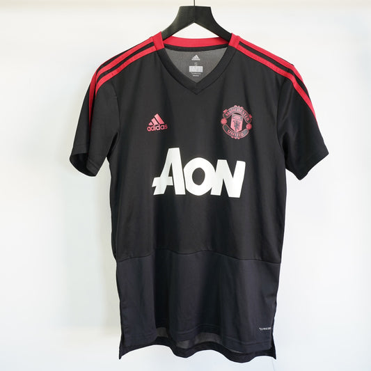 Adidas Manchester United FC 2018/2019 Men's S Black Training Soccer Jersey Shirt