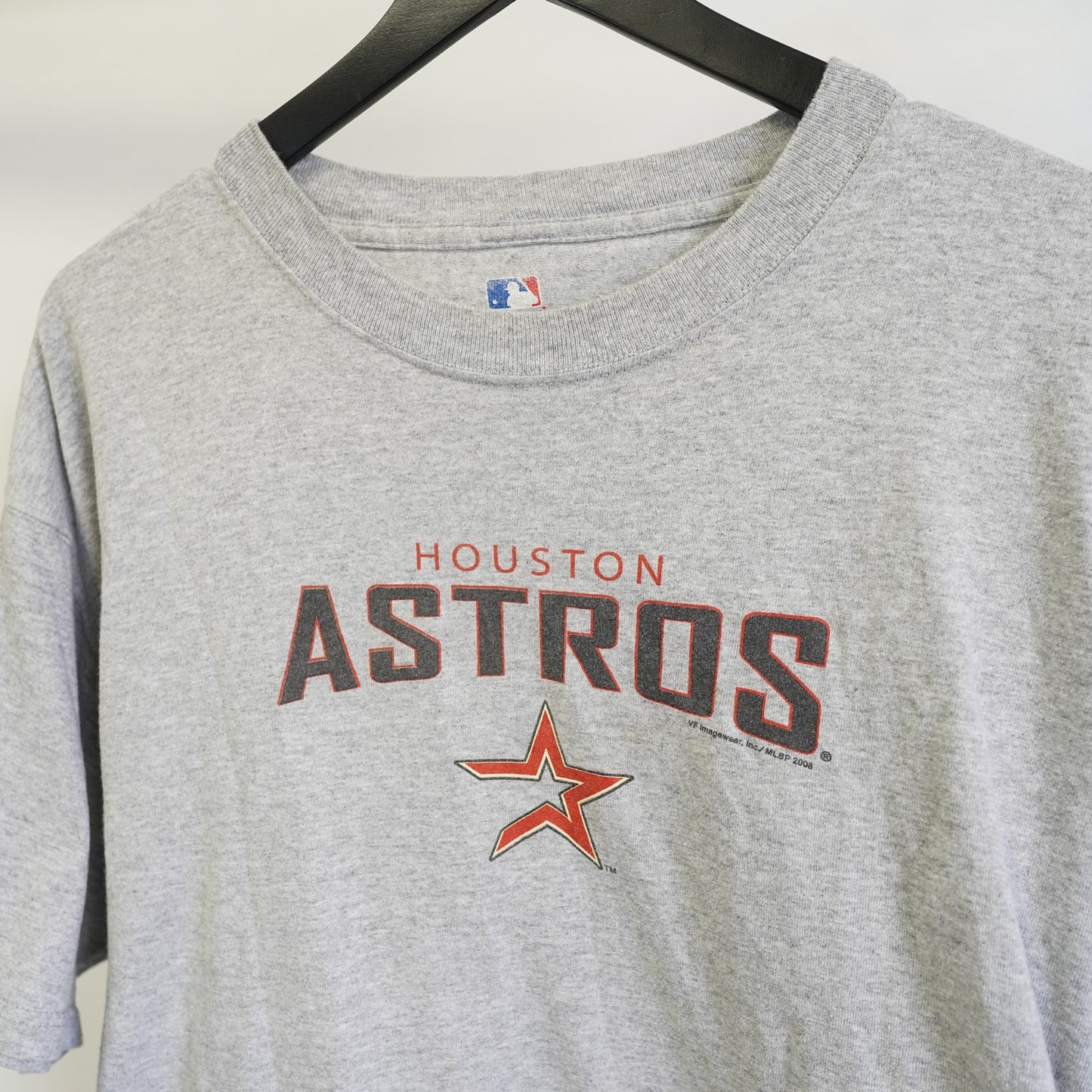(XL) Vintage Houston Astros Y2K Baseball T-Shirt Men's XL Gray 2000s Retro