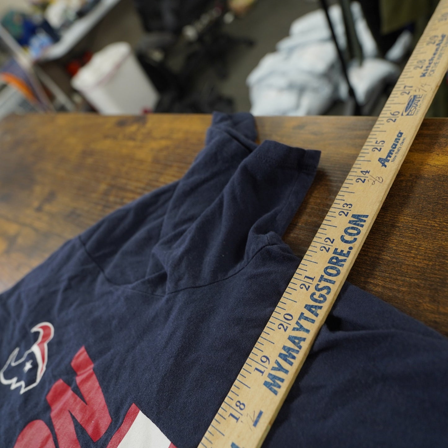 (XL) Houston Texans Nike Football T-Shirt Men's XL Navy Blue NFL Apparel
