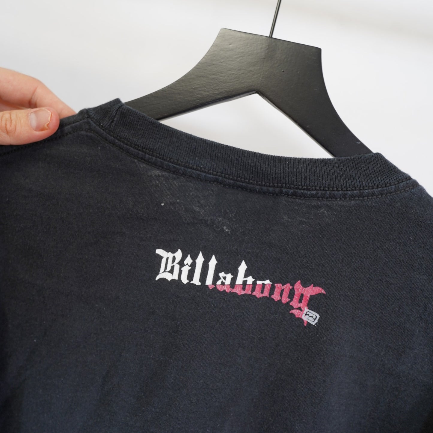 (L) Vintage Billabong Y2K Surf Skate Longsleeve T-Shirt Men's L 2000s Retro Black