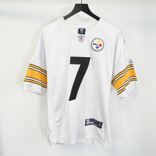 (XL) Vintage Reebok Steelers Ben Roethlisberger #7 On-Field Stitch Jersey Men's XL 48