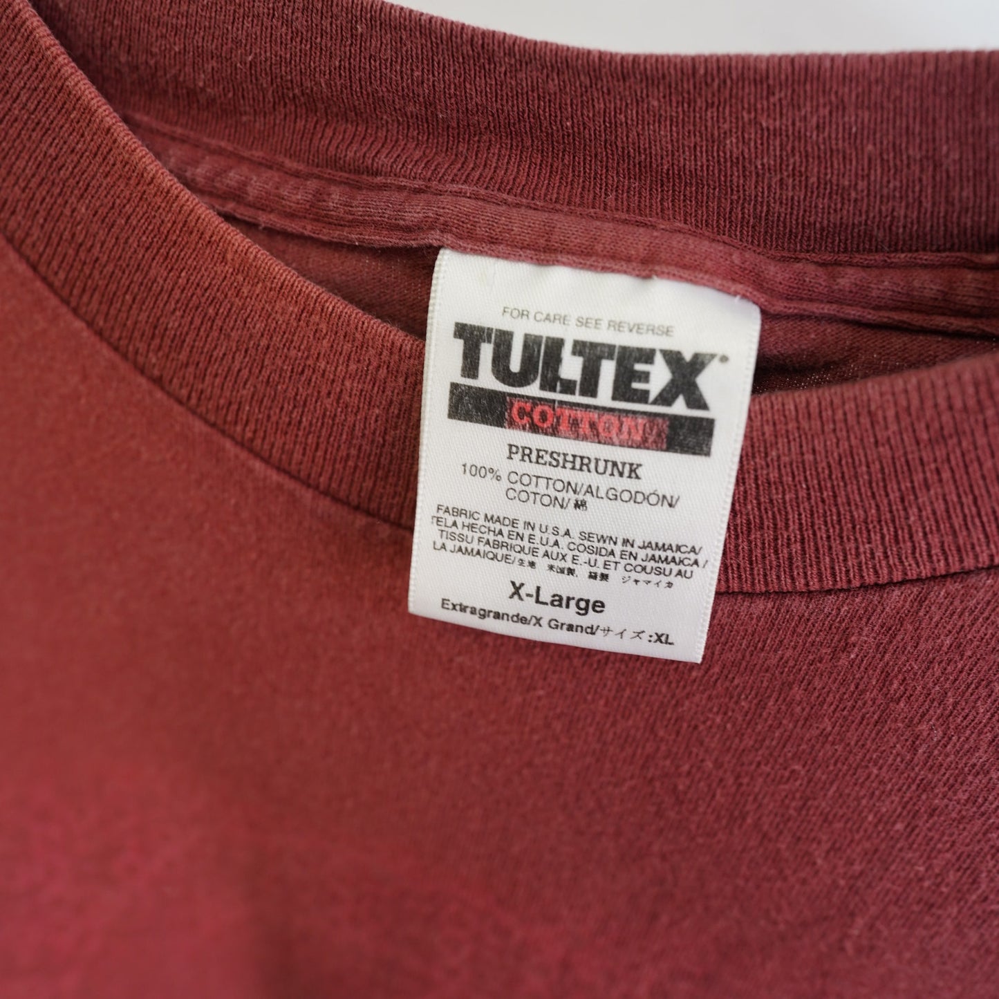 (XL) Vintage 1996 Def Leppard Slang Tour T-Shirt Men's XL Rock Band Tee Red Tultex