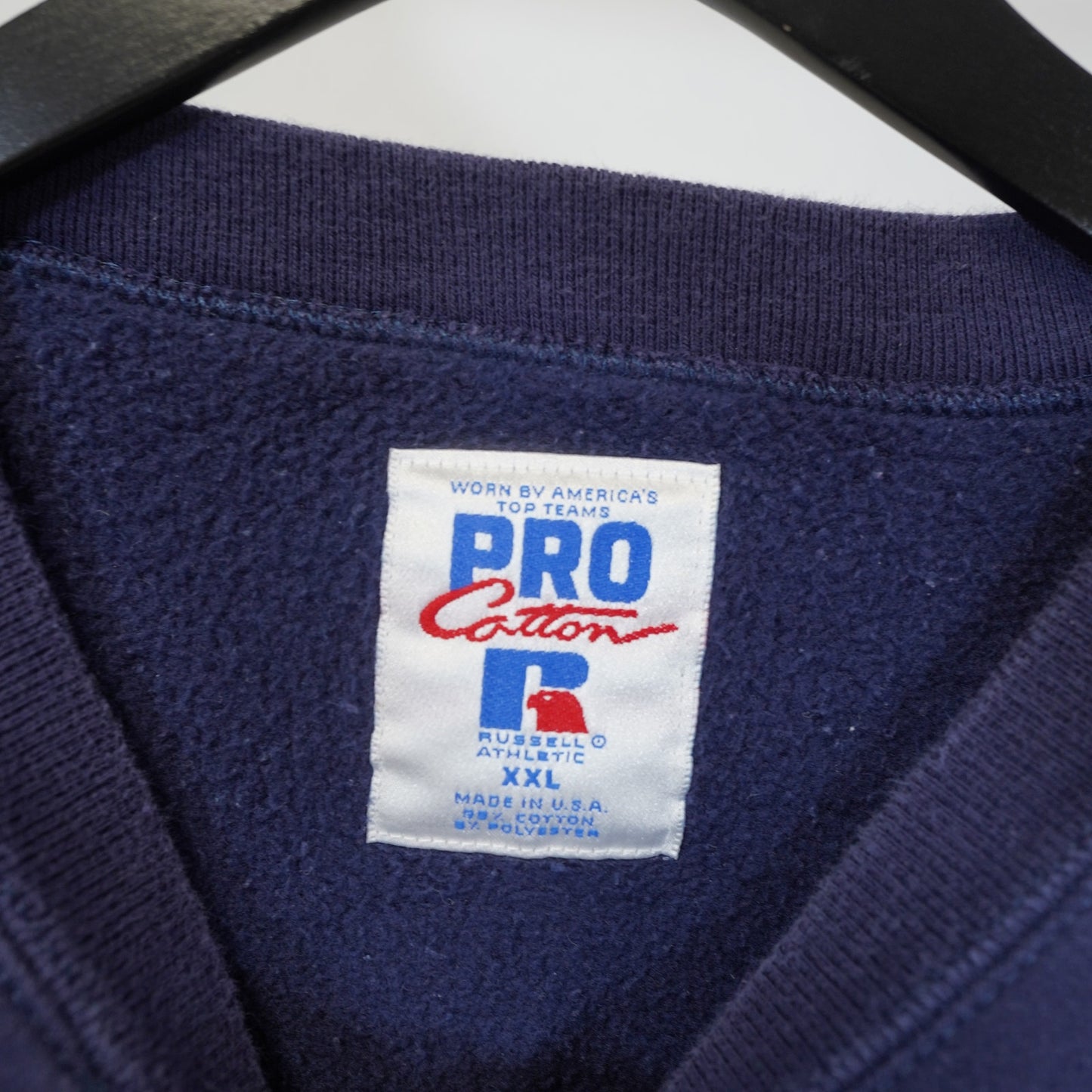 (XXL) Vintage Russell Athletic Vanderbilt Heavy Sweatshirt Men's XXL Navy 90s