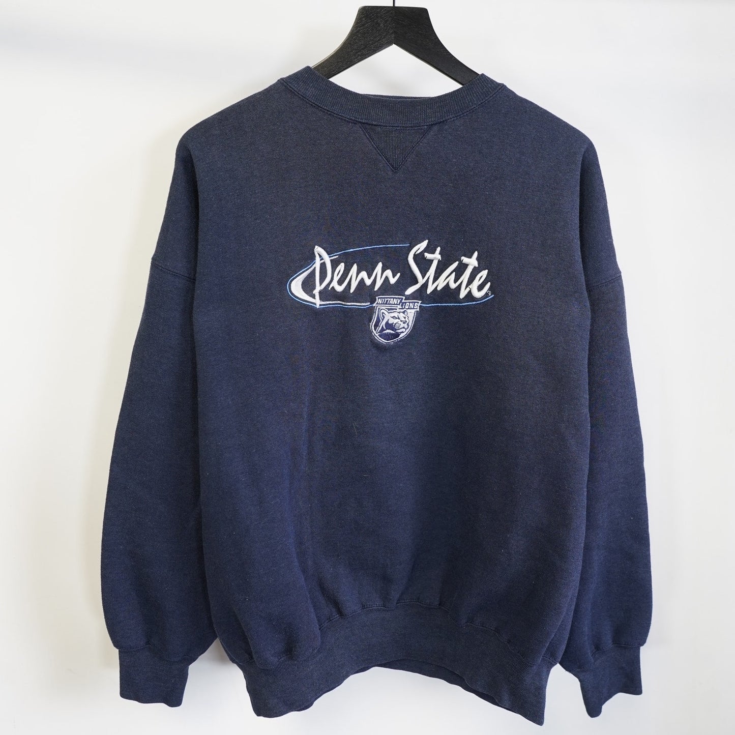 (XL) Vintage Penn State Nittany Lions Sweatshirt Men's XL Sewn Midwest 90s Blue Retro