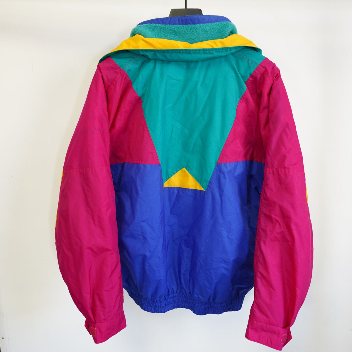 (L) Vintage 90s Color Block Ski Puffer Jacket Men's L Retro Climate Zo ...