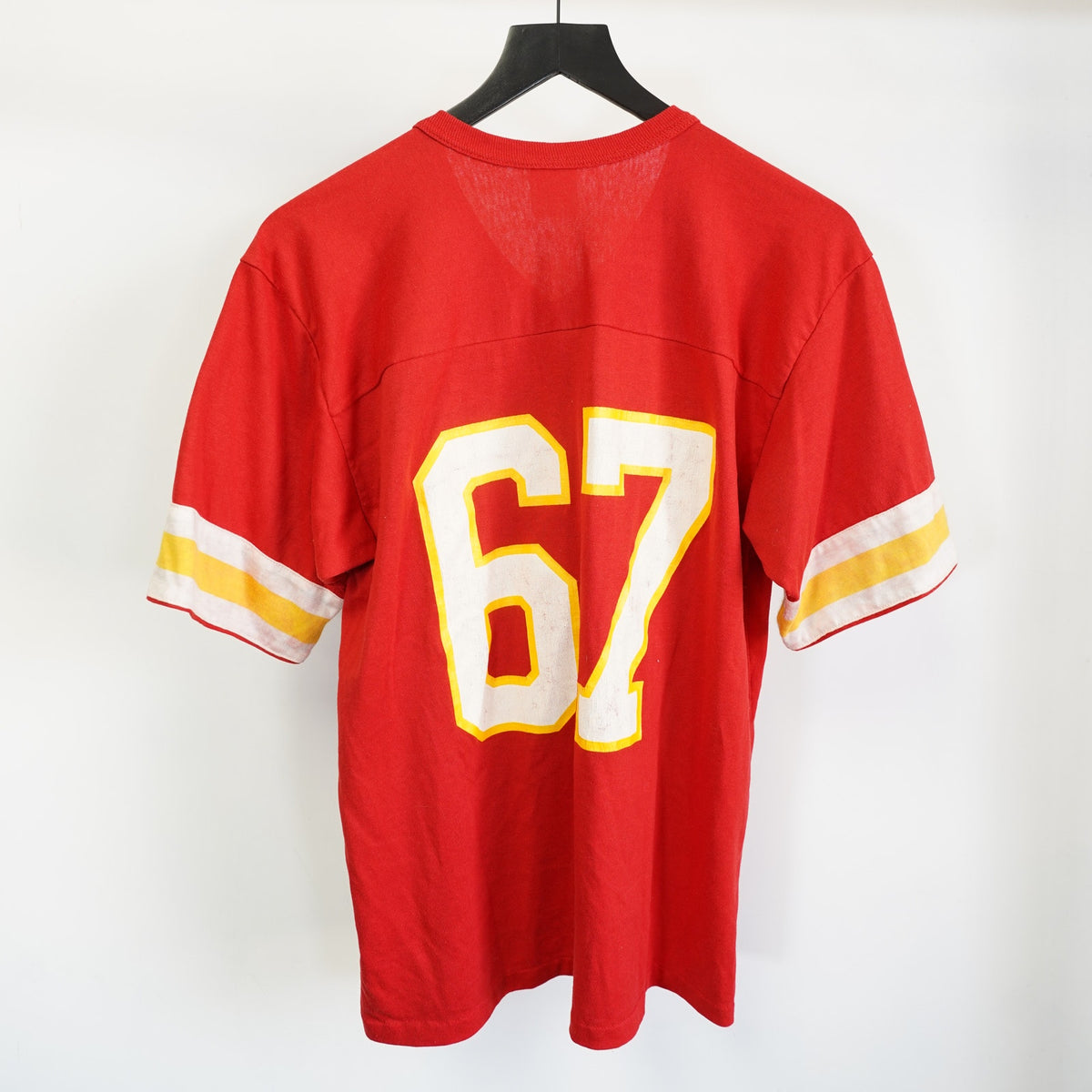 (L) True Vintage 80s Kansas City Chiefs Rawlings Football Jersey Men's L Red Retro