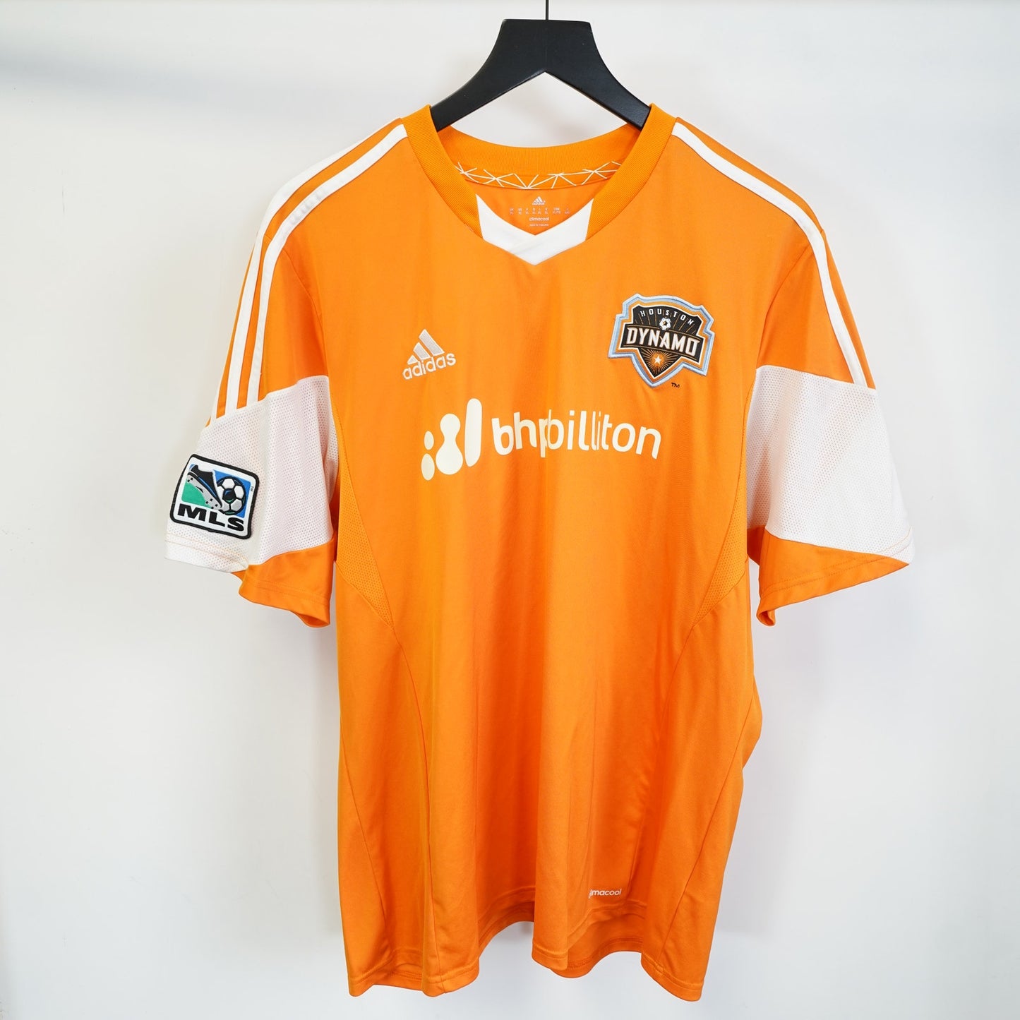 (XL) Houston Dynamo Adidas Home Soccer Jersey 2015-16 MLS Men's XL Orange Futbol Kit