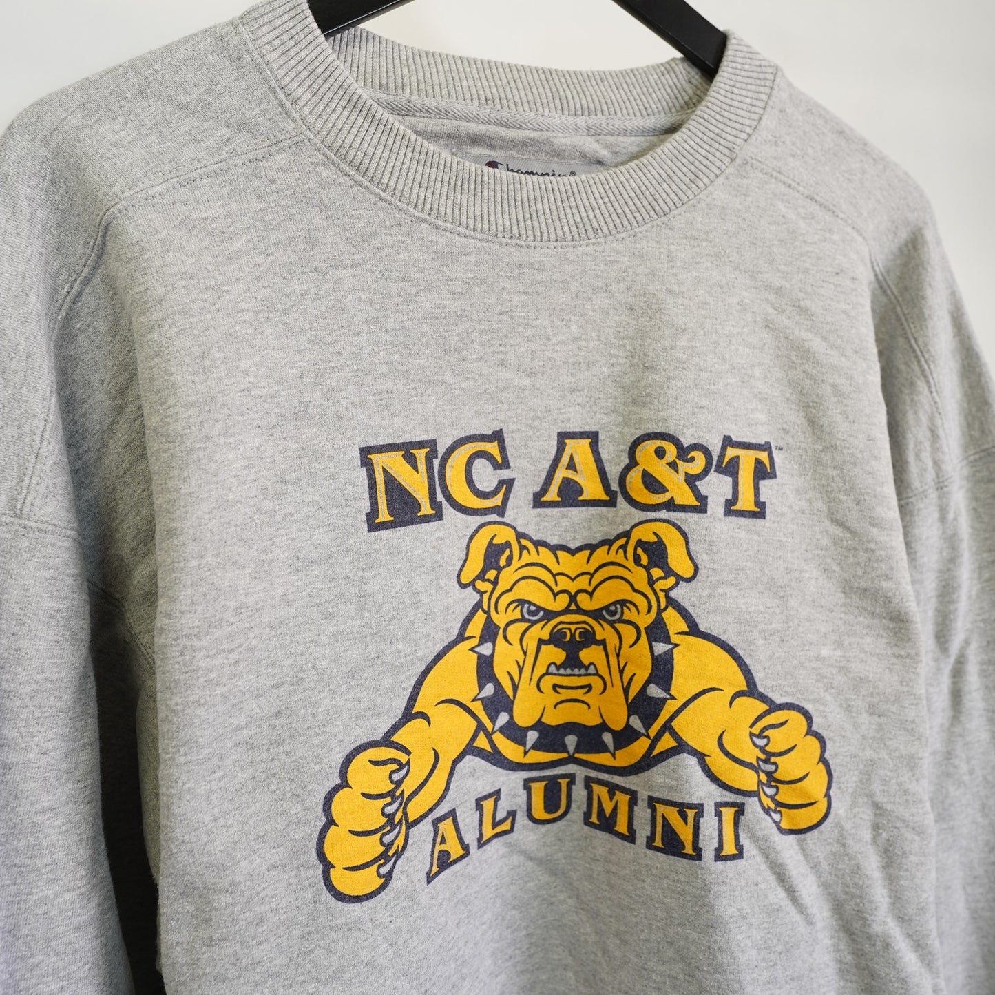 (XXL) Vintage Champion North Carolina A&T Aggies Crewneck Sweatshirt Men's XXL Gray