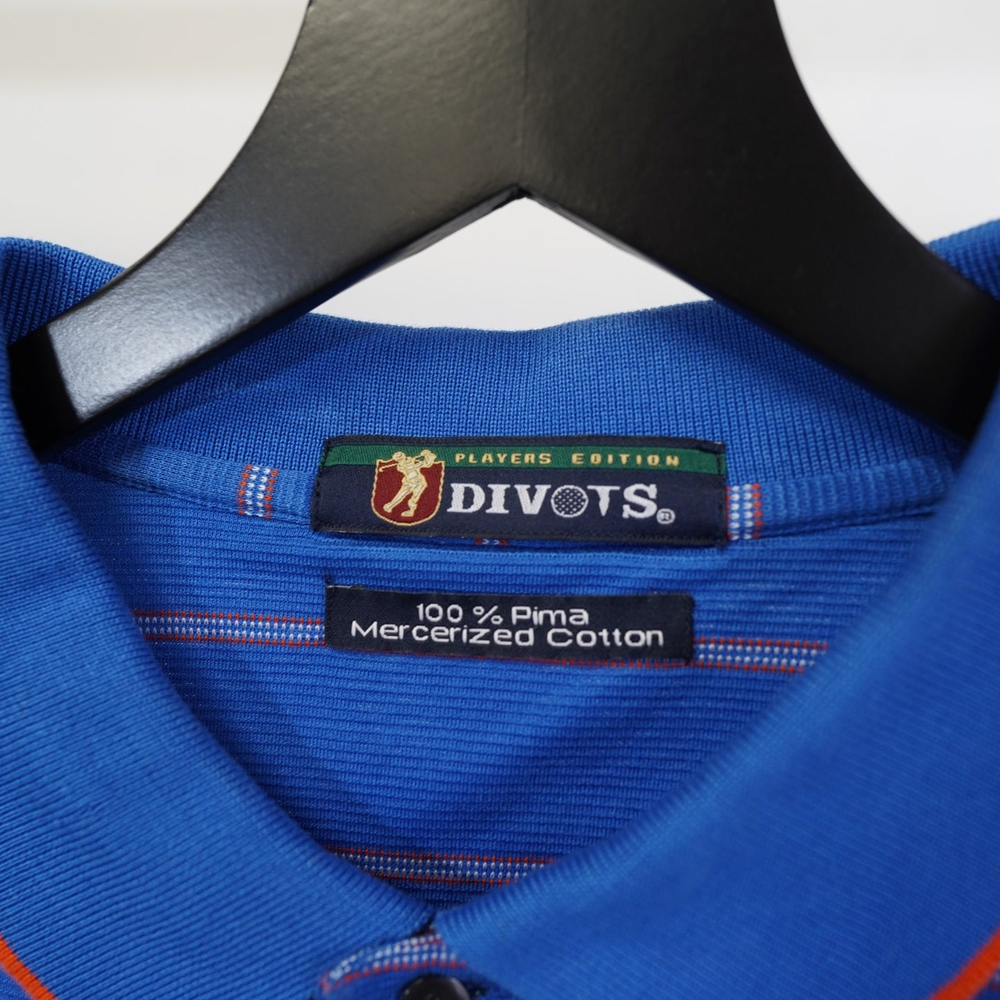 (XXL) Vintage Florida Gators Embroidered Divots Golf Polo Shirt Men's XXL Striped Blue