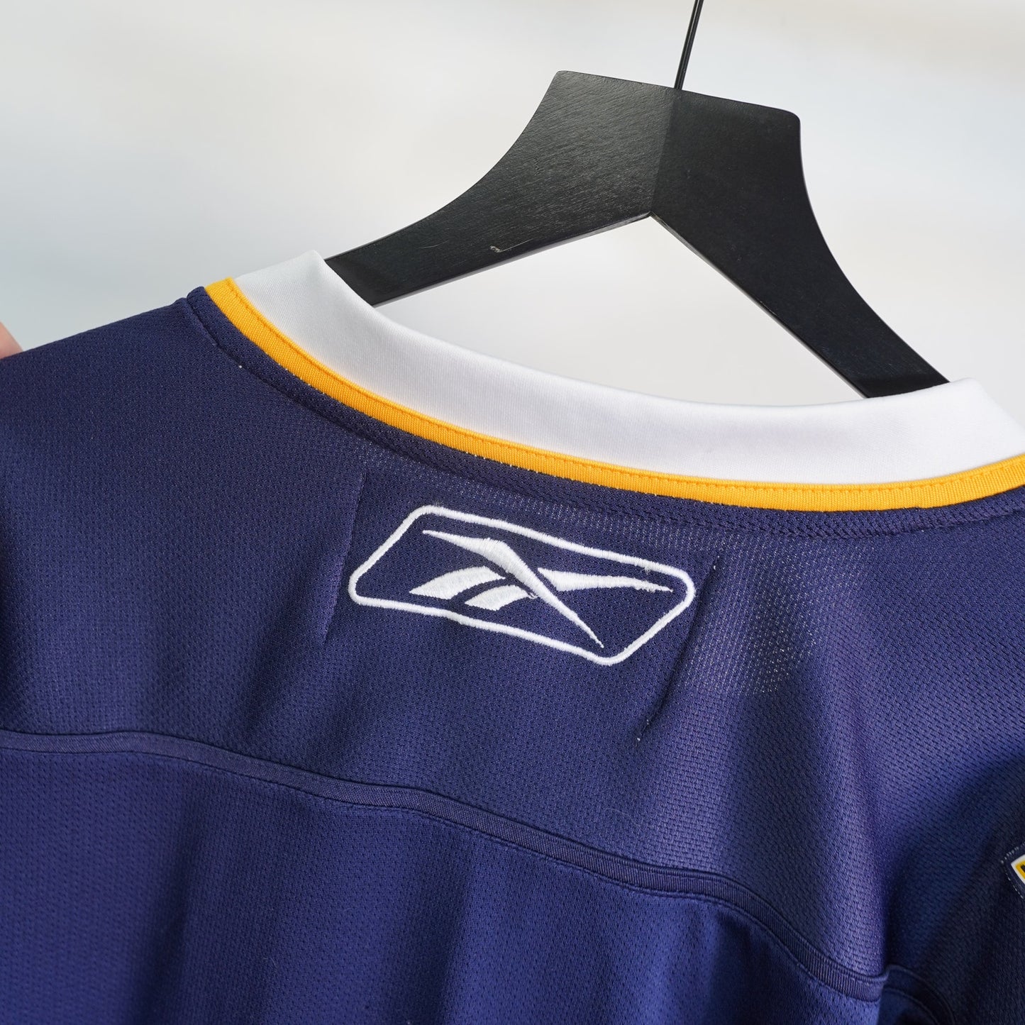 (XL) Vintage St. Louis Blues Reebok Sewn Hockey Jersey Men's XL Blue Nhl Embroidered