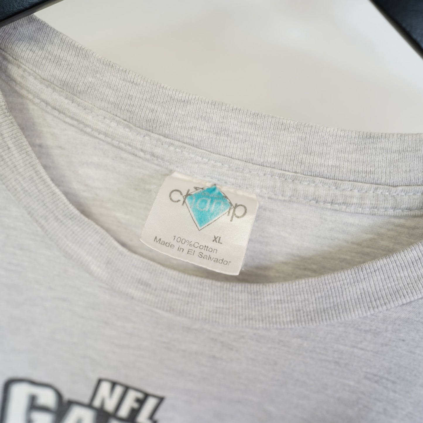 (L) Vintage NFL GameDay 99 Video Game Promo T-Shirt Men's L Gray 90s PlayStation