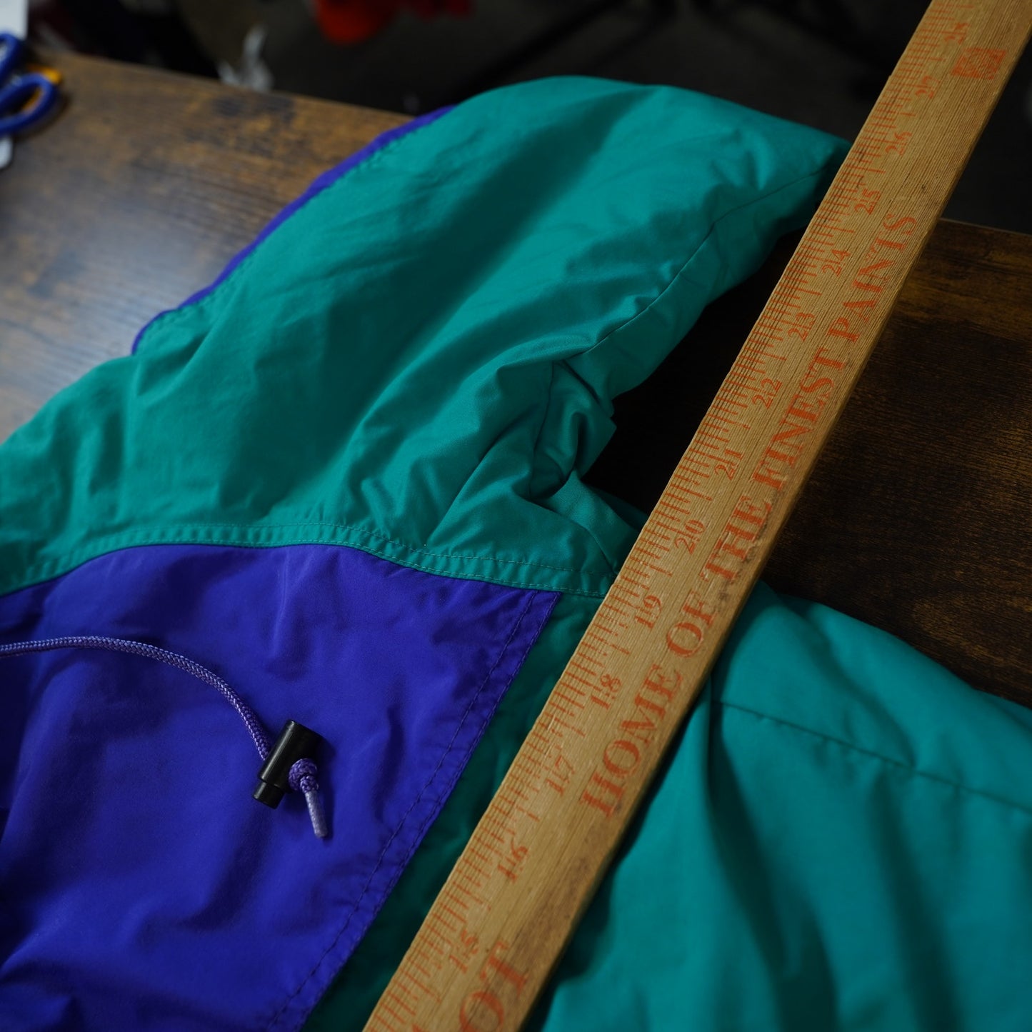 (Kids L) Vintage 90s Columbia Aqua Puffer Jacket Kids L 14/16 Radial Sleeve Purple Ski