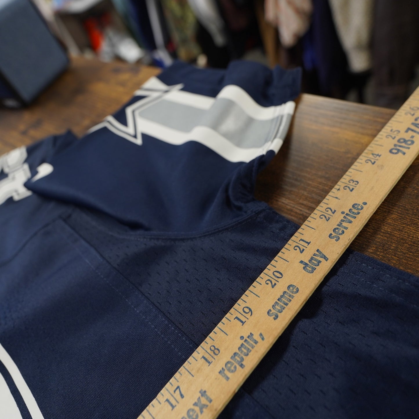 (M) Amari Cooper Nike Dallas Cowboys Football Jersey Men's M Navy Blue On Field