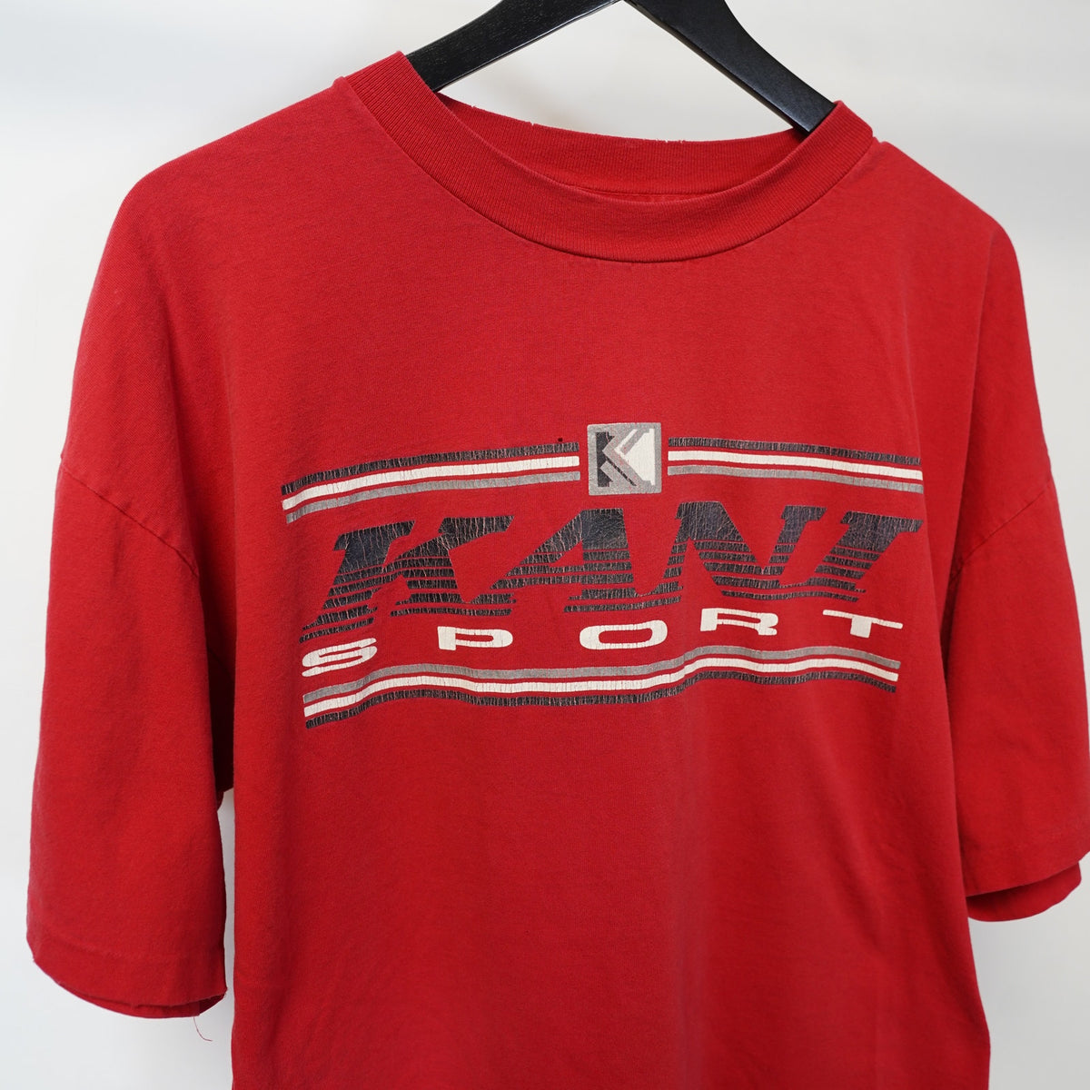 (XXL) Vintage Karl Kani Sport Y2K Streetwear T-Shirt Men's XXL Red 2000s Hip Hop