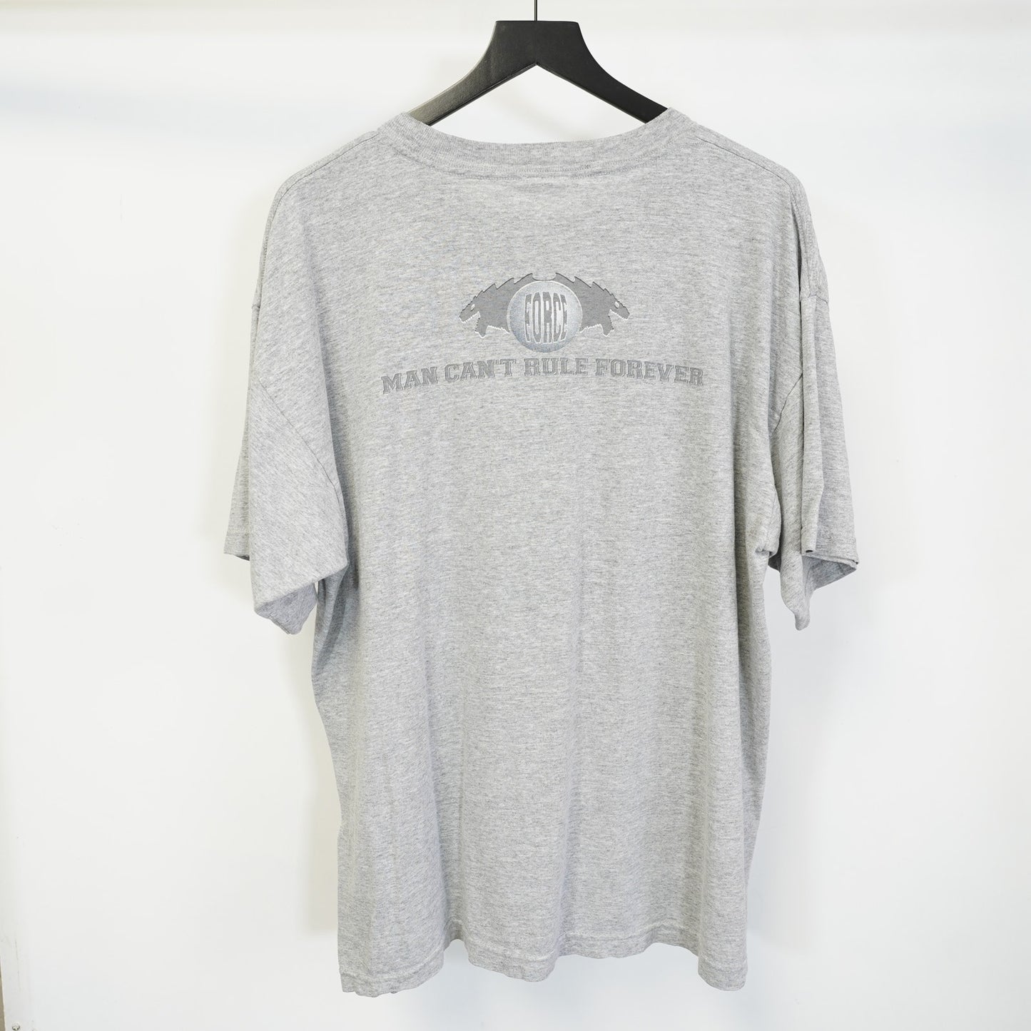 (XL) Vintage Gozdilla 1998 Movie Promo T-Shirt Men's XL Gray Horror Sci-Fi