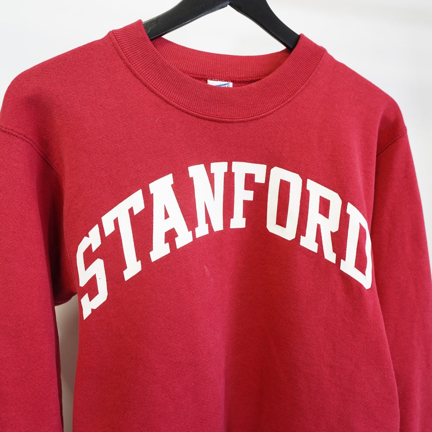 (M) Vintage University of Stanford Cardinal Essential Crewneck Men's M Red 90s