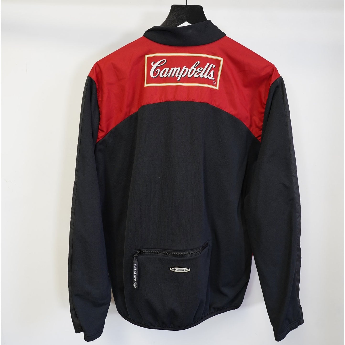 (XL) Vintage Louis Garneau Campbell's Soup Cycling Jacket Men's XL 90s Andy Warhol
