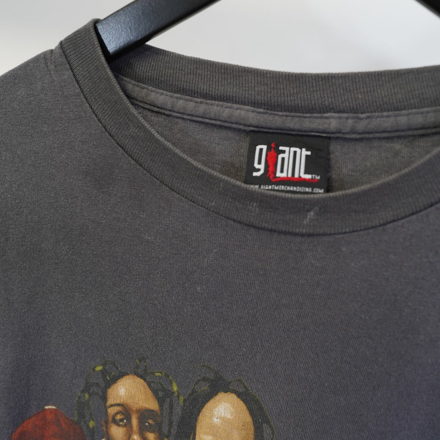 Vintage 1999 Korn Band T-Shirt Giant Gray Men's XL Y2K T-Shirt Cartoon Rock Punk