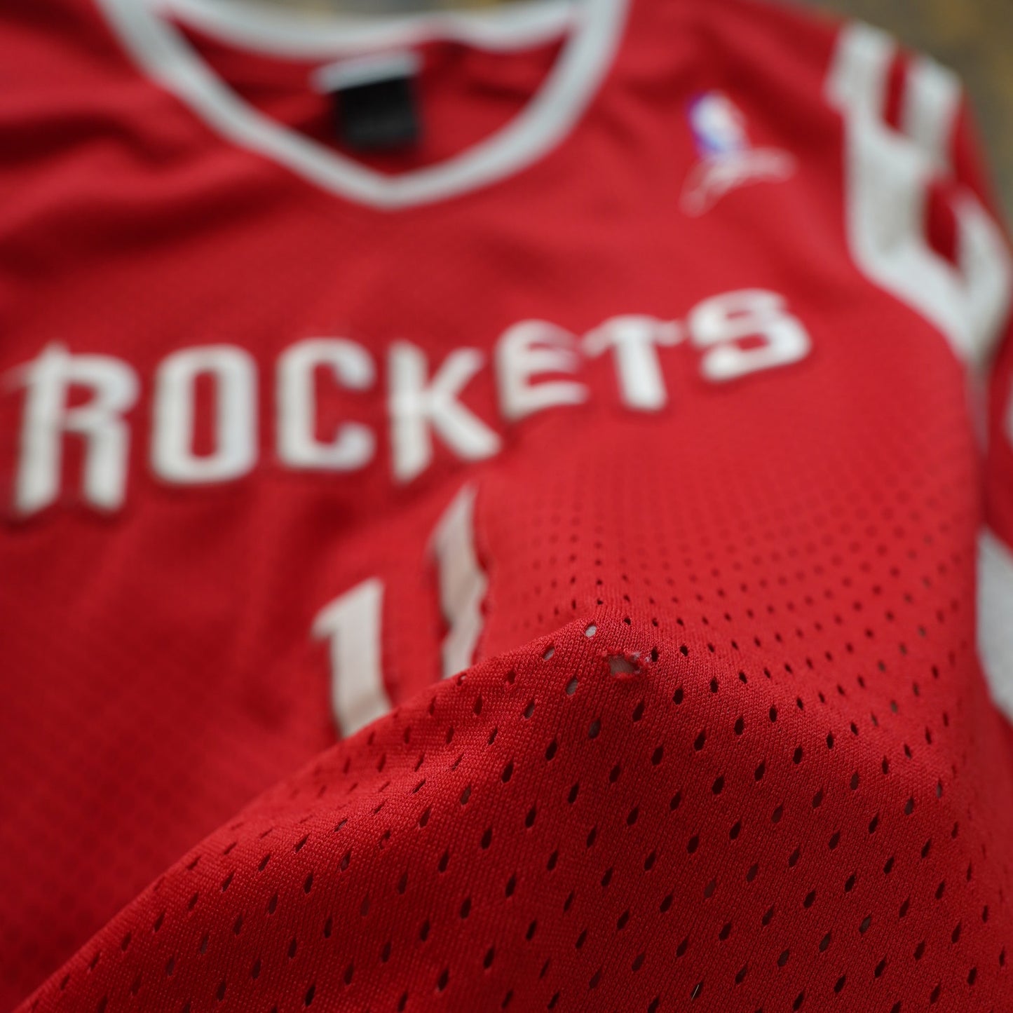 (4XL) Vintage Reebok Yao Ming Houston Rockets Basketball Jersey Men's 4XL Sewn Y2K Red