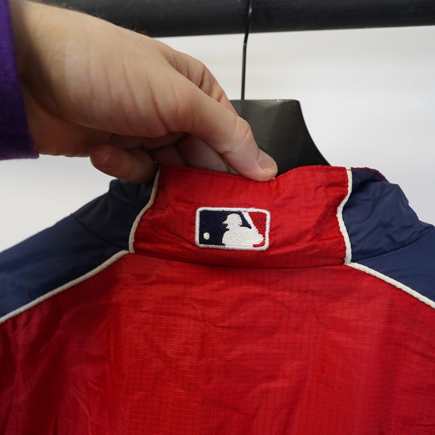 (XL) Vintage Starter St. Louis Cardinals Baseball Windbreaker Men's XL 90s Red Sewn