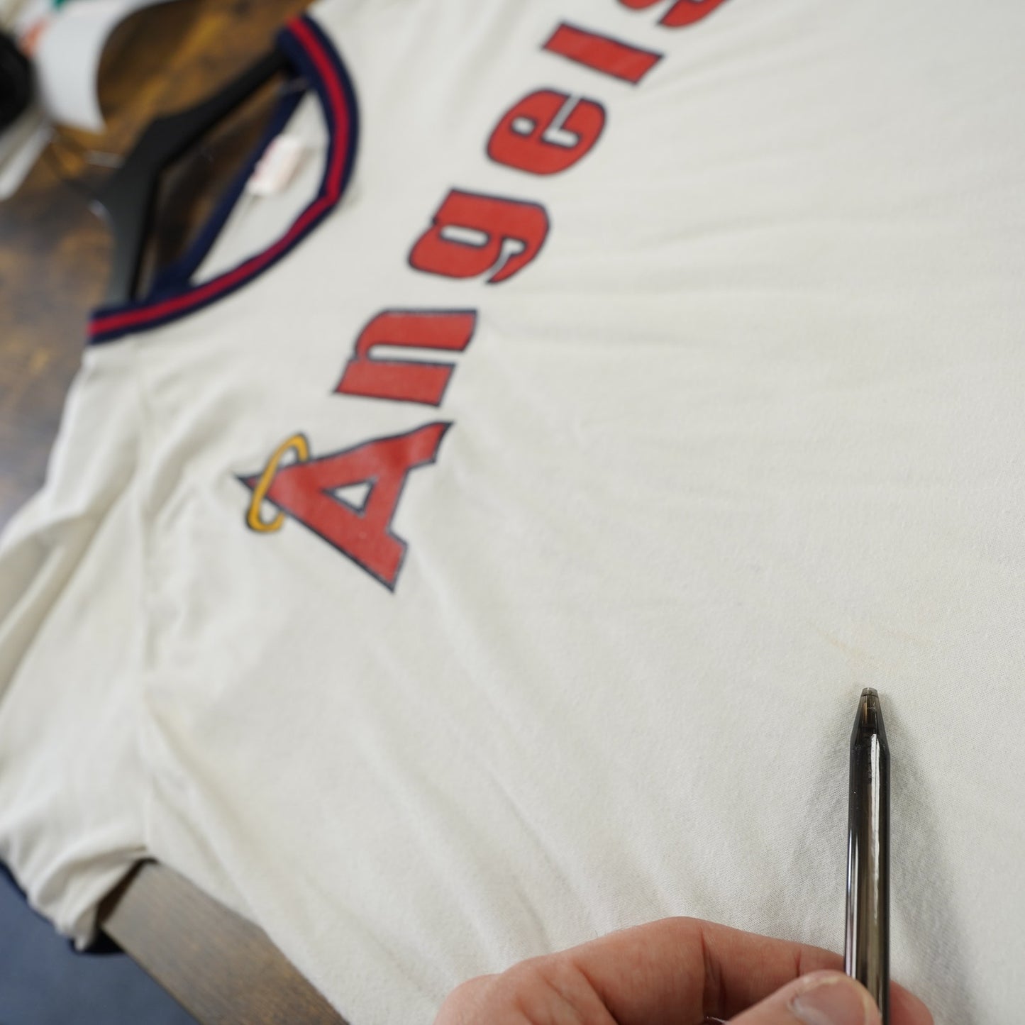 (XL) Vintage 1980s California Angels Rawlings Baseball Jersey T-Shirt Men's XL White