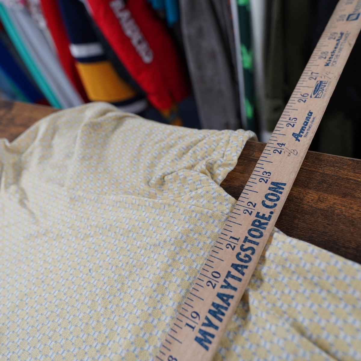 (XL) Vintage BWM Bobby Jones 90s Golf Polo Shirt Men's XL Yellow Retro Motorsports