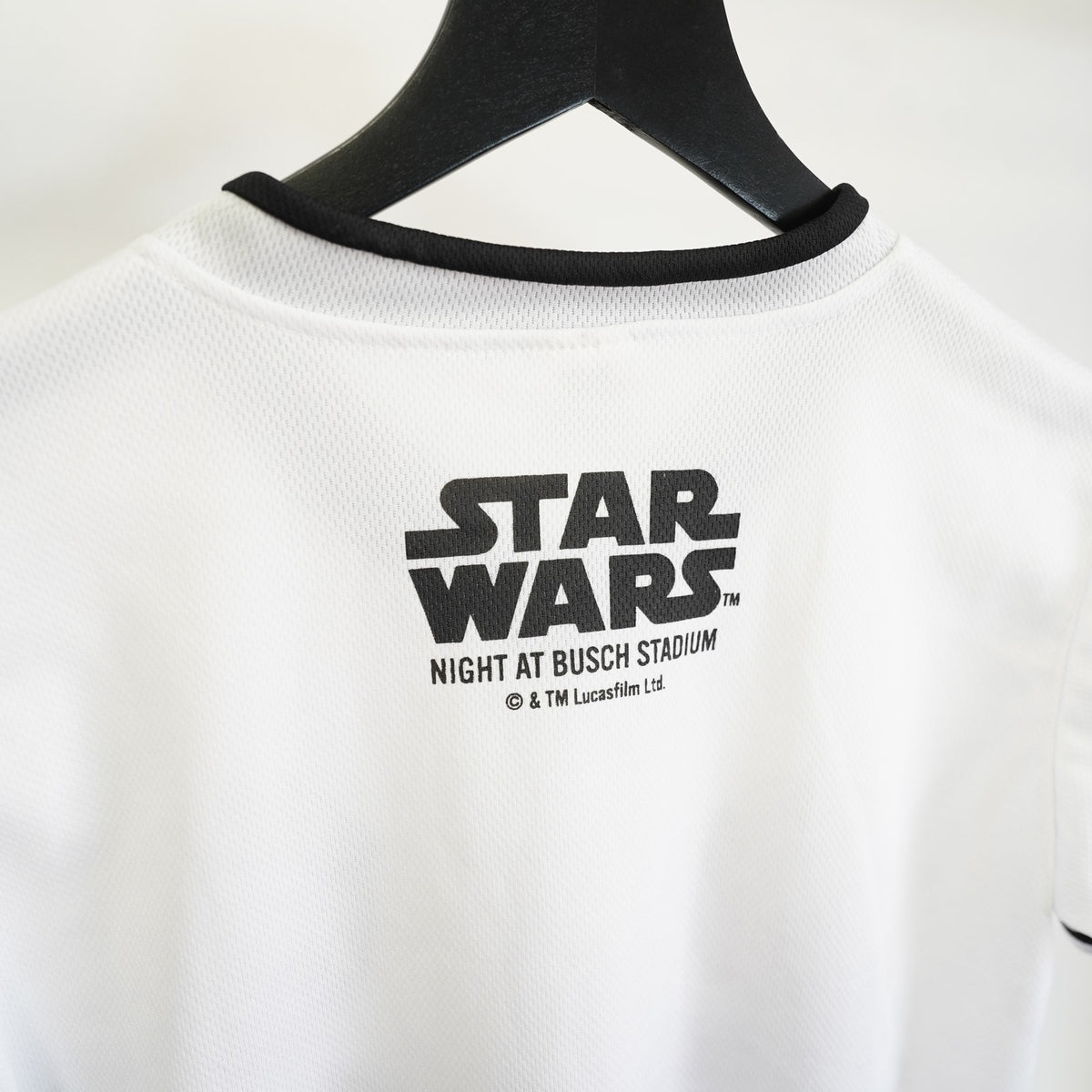 (Boys M) Vintage St. Louis Cardinals Star Wars Baseball Jersey Boys M Youth White Sewn