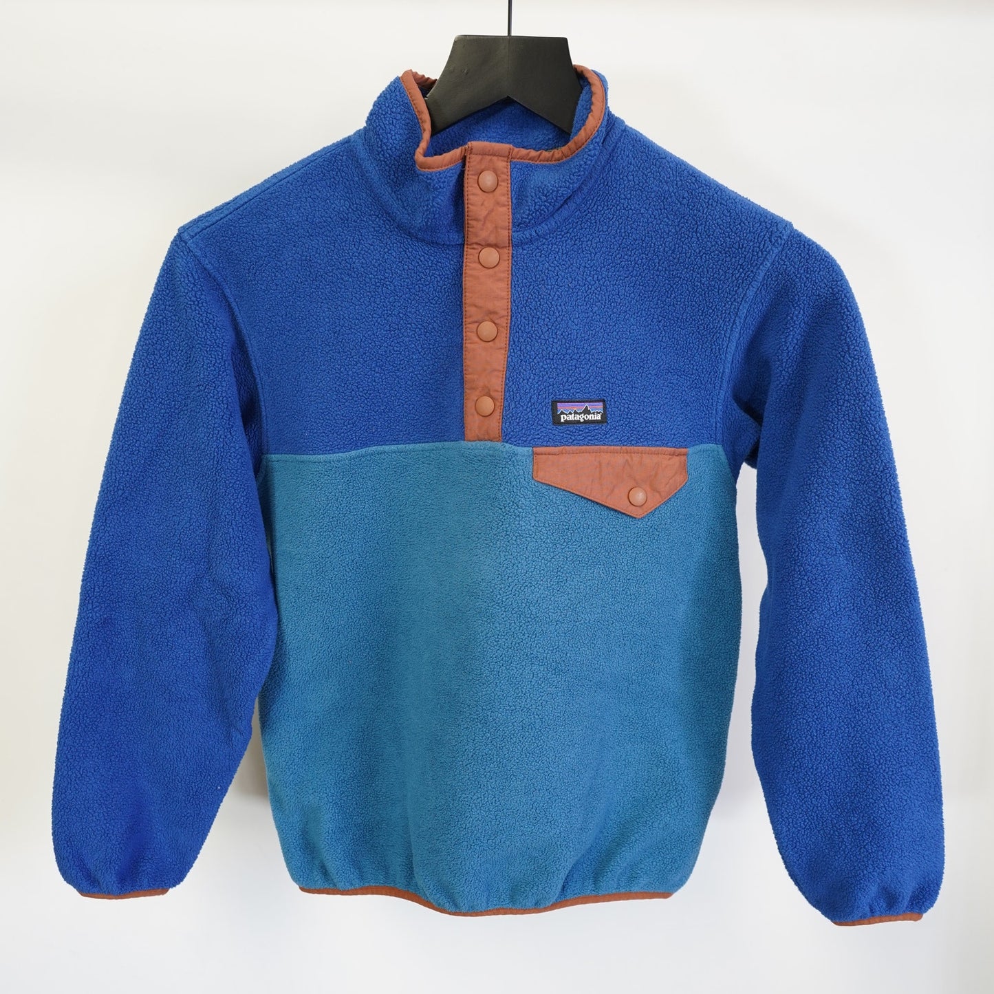 (Kids M) Patagonia Lightweight Synchilla Snap-T Pullover Fleece Sweater Unisex M 10