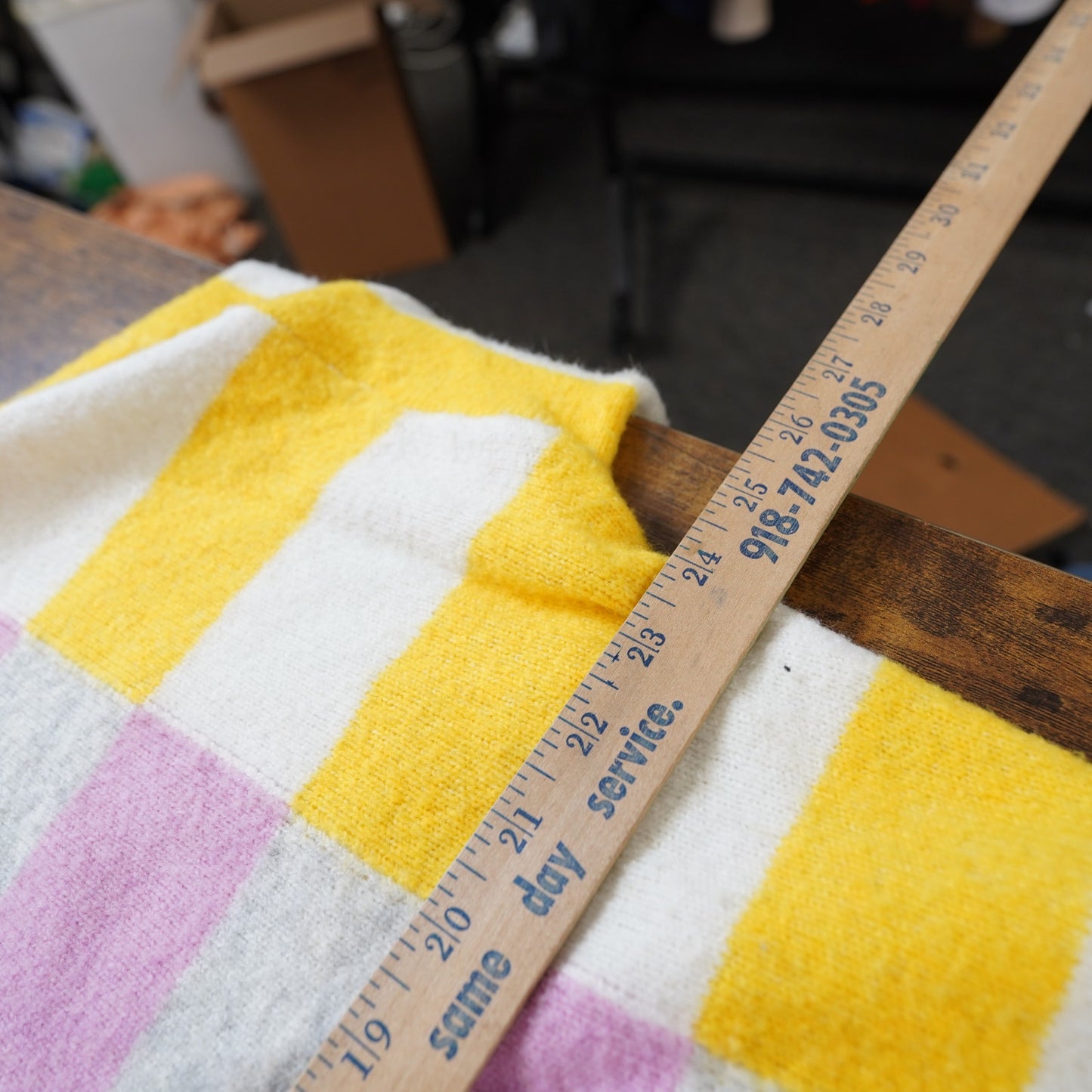 (L) LEGO Collection x Target Brick Striped Duster Cardigan Knit Sweater Size L